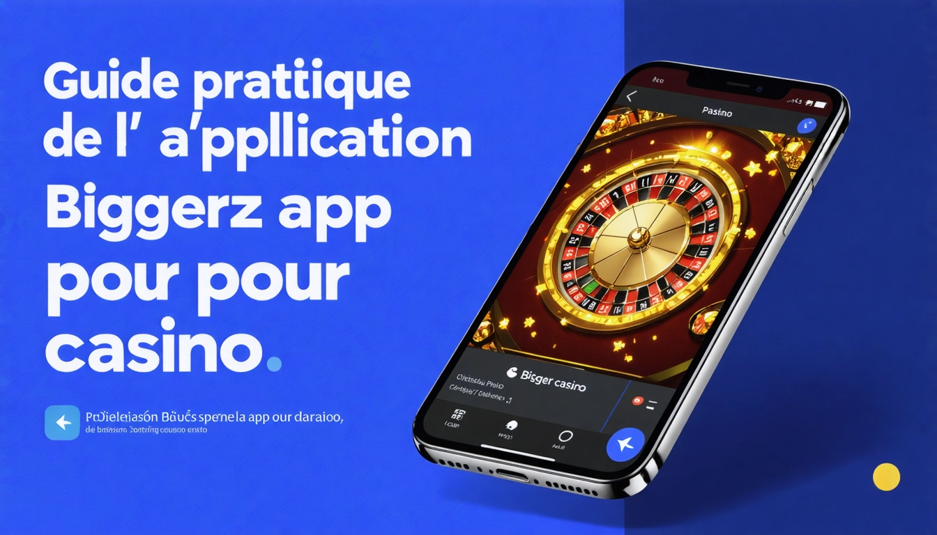 Guide pratique de l'application Biggerz app pour casino